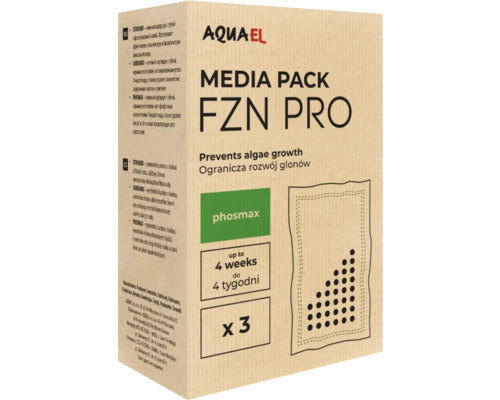 Filtermedium AQUAEL Medienpaket FZN PRO Phosmax, 3 Stk., Phoshat Absorber Filtermedium AQUAEL Medienpaket FZN PRO Phosmax, 3 Stk., Phoshat Absorber