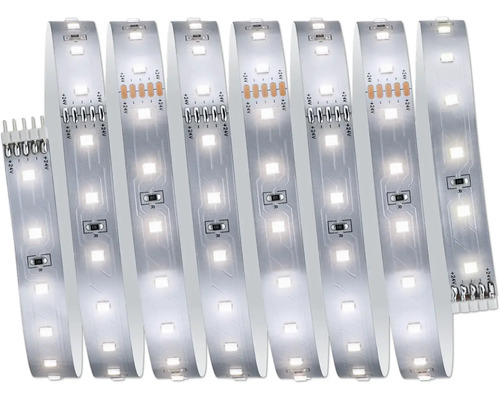 MaxLED 500 Einzelstrip 2,5 m 9W 1375 lm 4000 K 160 LED´s 24V Mehrere LED-Streifen mit Anschlussklemmen und SMD-LEDs.