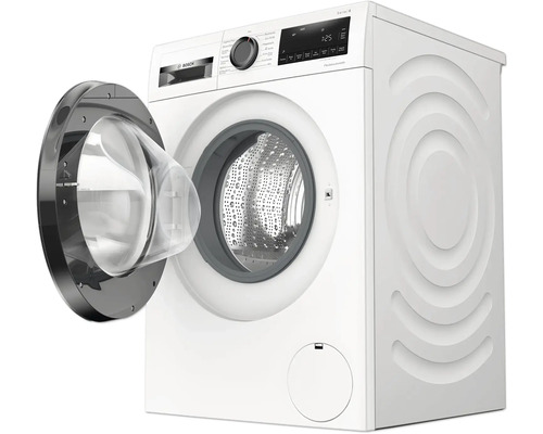 Bosch Waschmaschine mit geöffneter Tür.