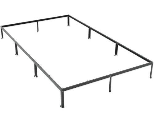 Metallbettrahmen mit Stützbeinen