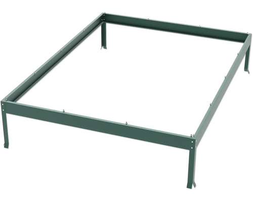 Rahmenkonstruktion für ein Hochbeet aus Metall