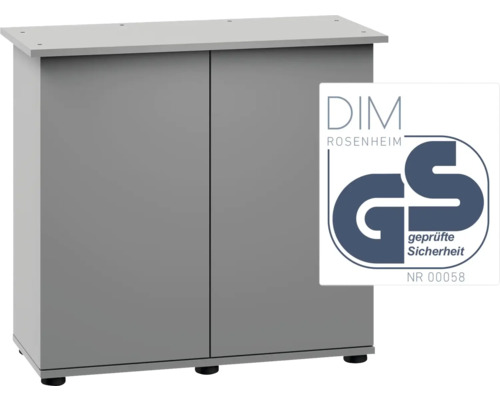 Unterschrank mit zwei Türen und GS Zeichen für geprüfte Sicherheit