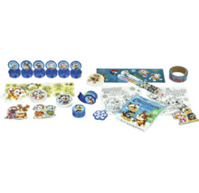 Paw Patrol Adventskalender mit Aufklebern, Stempeln, Stiften und Geschenkpapier