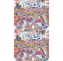 Tapete mit Graffiti-Motiv