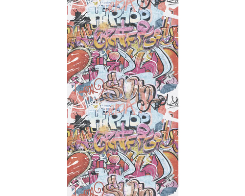 Tapete mit Graffiti-Motiv