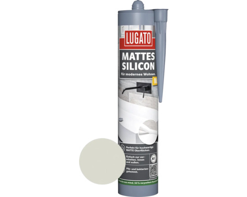 Lugato Mattes Silikon silbergrau 310 ml Lugato Mattes Silikon silbergrau 310 ml