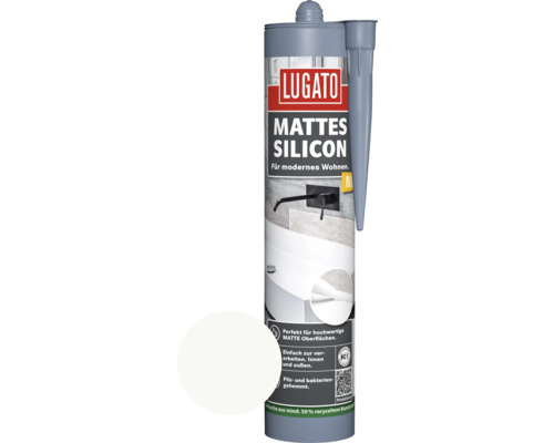 Lugato Mattes Silikon weiß 310 ml Lugato Mattes Silikon weiß 310 ml