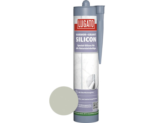 Lugato Spezial-Silikon Marmor + Granit granitgrau 310 ml Lugato Spezial-Silikon Marmor + Granit granitgrau 310 ml