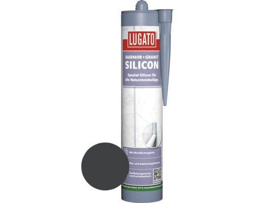 Lugato Spezial-Silikon Marmor + Granit anthrazit 310 ml Lugato Spezial-Silikon Marmor + Granit anthrazit 310 ml