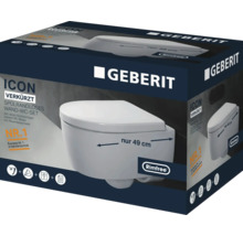 Geberit Icon Wand WC Set Verpackung