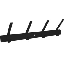 Wandgarderobe mit vier Haken
