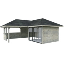 Holz Pavillon mit Dach