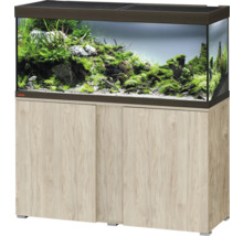 Aquarium mit Unterschrank und Inneneinrichtung