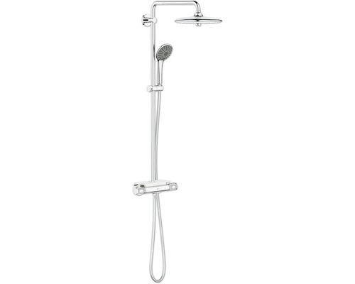 Duschsäule inkl. Thermostat GROHE Vitalio Joy System chrom 26403002