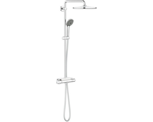 Duschsäule inkl. Thermostat GROHE Vitalio Joy System chrom 26401001