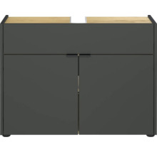 Waschtischunterschrank mit zwei Türen und einer Abdeckplatte