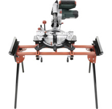 Kapp- und Gehrungssäge mit Untergestell für Holzbearbeitung