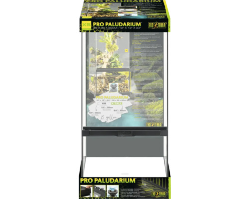 Exo Terra Pro Paludarium, Größe XS, 30 x 30 x 60 Zentimeter