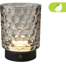 Dekorative Tischleuchte aus Glas mit LED-Beleuchtung