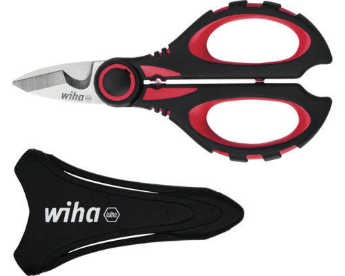 Wiha Elektriker-Schere mit Schutzhülle