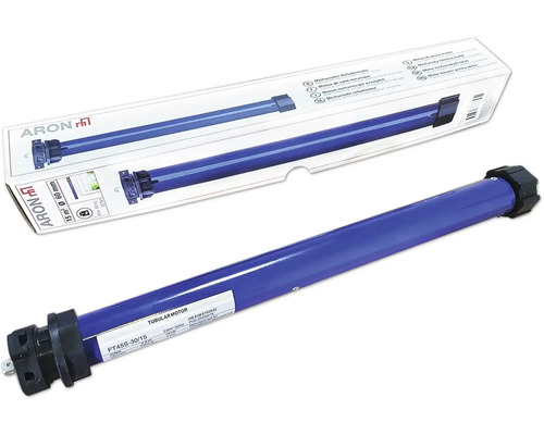 Rohrmotor für Rollläden mit Verpackung