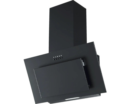 Schwarze Dunstabzugshaube für die Küche