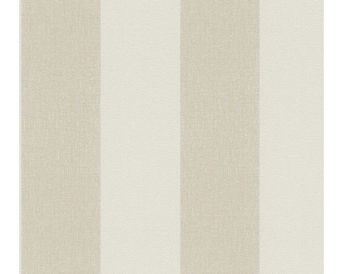 Vliestapete 9483-42 Pure Elegance Landhaus Blockstreifen beige
