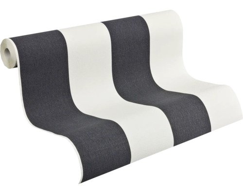 Tapetenrolle mit Streifenmuster