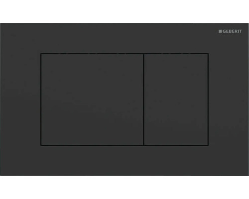 GEBERIT Betätigungsplatte Sigma40 Square schwarz matt easy-to-clean-beschichtet 115.629.14.1