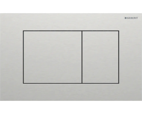 GEBERIT Betätigungsplatte Sigma40 Square edelstahl gebürstet easy-to-clean-beschichtet 115.629.FW.1