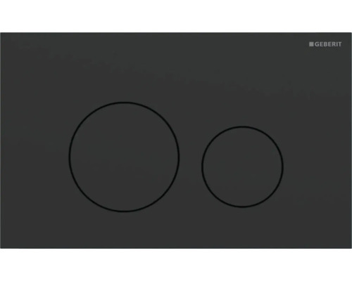 GEBERIT Betätigungsplatte Sigma40 schwarz matt easy-to-clean-beschichtet 115.628.14.1