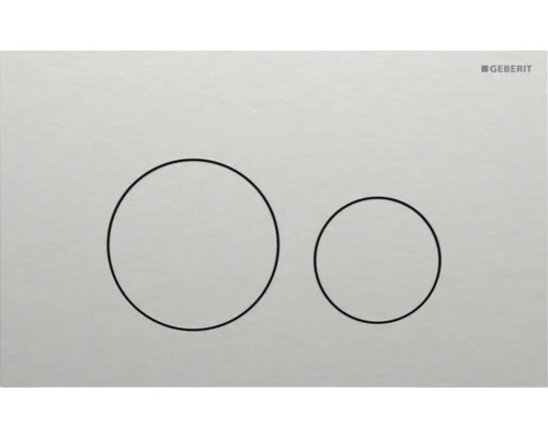GEBERIT Betätigungsplatte Sigma40 edelstahl gebürstet easy-to-clean-beschichtet 115.628.FW.1