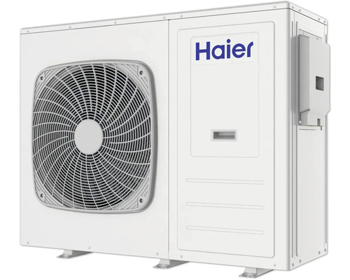 Wärmepumpe HAIER Luft/Wasser Wärmepumpe 8kW, Energy Efficiency Class A+++, R290, 3kW E-Heating Haier Klimaanlage Außengerät
