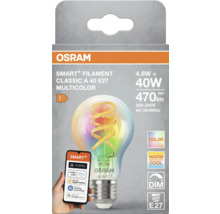 Osram Smart Filament Classic A 40 E27 Multicolor Leuchtmittel