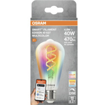 Osram Smart+ Filament Edison 40 E27 Multicolor Leuchtmittelverpackung