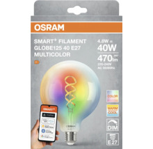 Osram Smart+ Filament Globe125 40 E27 Multicolor Glühbirne