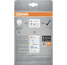Osram Smart Filament Globe125 40 E27 Multicolor Lampe kompatibel mit Matter und Smart Home Systemen