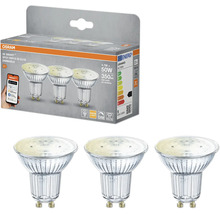 Osram 3er-Pack Smart+ Spot PAR16 50 GU10 dimmbar