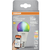 Osram Smart Plus Classic A 75 E27 Multicolor Lampe in Verpackung