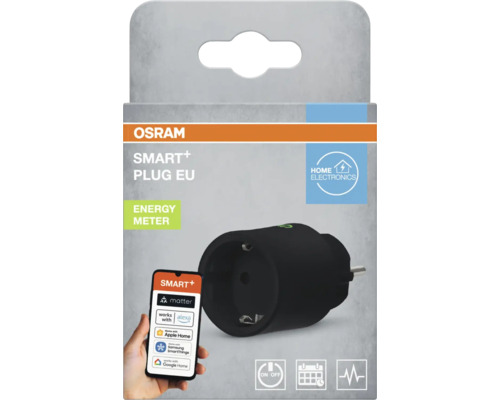 Osram Smart+ Plug EU Verpackung mit Smart Home Kompatibilität
