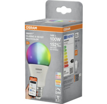 Osram Smart Plus Classic A 100 E27 Multicolor LED Lampe in Verpackung