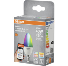 Osram Smart+ Classic B 40 E14 Multicolor LED Lampe in Verpackung