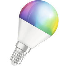 LED Lampe mit E14 Sockel und Farbwechselfunktion