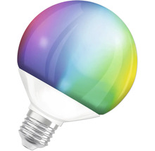 Smarte LED-Lampe mit verschiedenen Farbeinstellungen