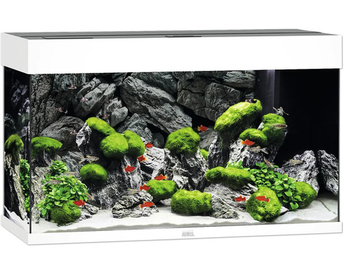 Aquarium JUWEL Rio 125 mit LED-Beleuchtung, Pumpe, Filter, Heizer ohne Unterschrank weiß Aquarium JUWEL Rio 125 mit LED-Beleuchtung, Pumpe, Filter, Heizer ohne Unterschrank weiß