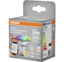 Osram Smart Plus Spot PAR16 50 GU10 Mehrfarbig in Produktverpackung
