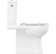 Stand-WC aus Keramik mit Spülkasten