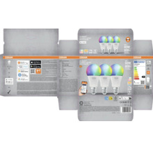 Osram 3er-Pack Smart Multicolor E27 LED-Lampen Verpackung