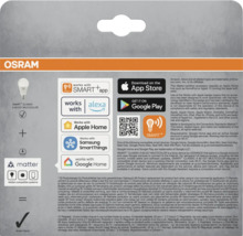 Osram Smart Classic A 60 E27 Multicolor, kompatibel mit Smart App, Alexa, Apple Home, Samsung SmartThings und Google Home