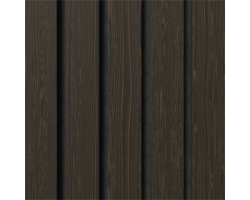 Holzfassade mit Nut und Feder